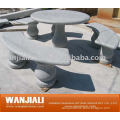 Garden stone table and bench